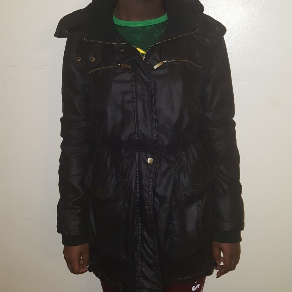 trendy parka